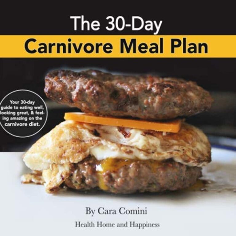 30 Day Carnivore Diet Meal Plan
